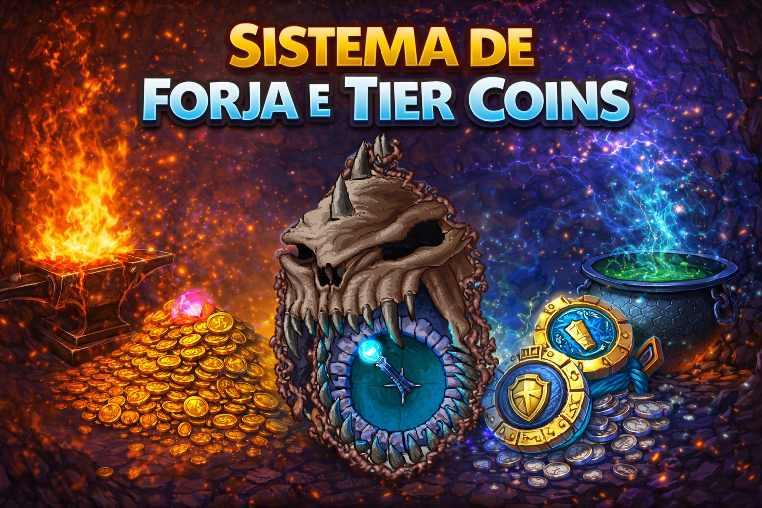 Sistema de Forja e Tier Coin